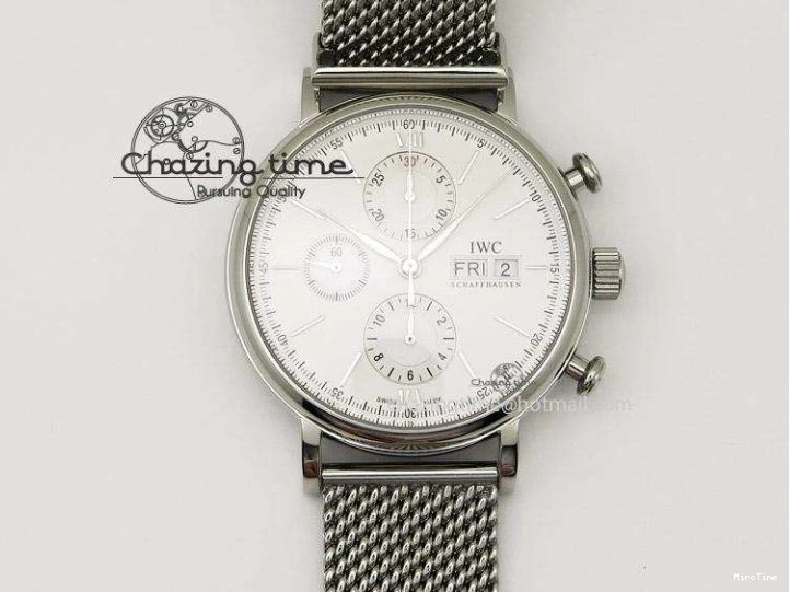 MIROTIME 0220 RelaxedFit Big Pilot Real PR IW500435 “Muhammad Ali” ZF Best Edition On Black Leather Strap A 7295